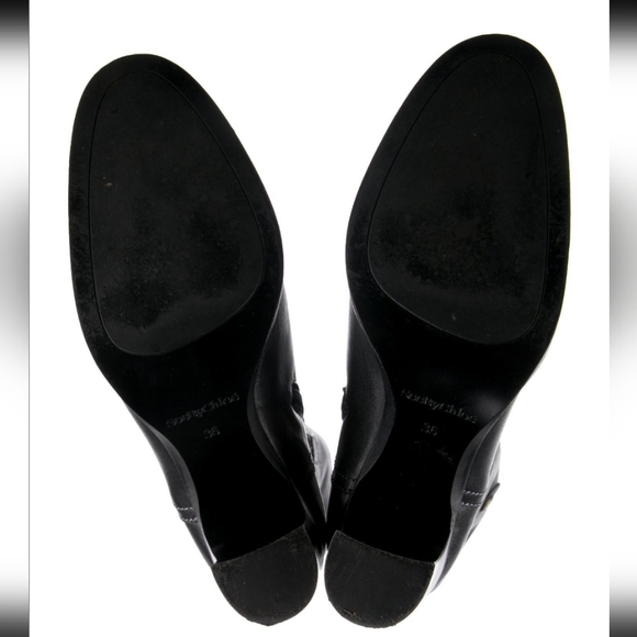 See by Chloe Camel Leather Over the Knee Boots size 6 - Picture 8 of 10